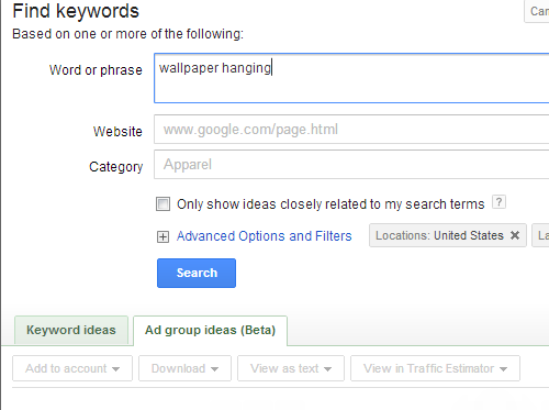 findkeywords